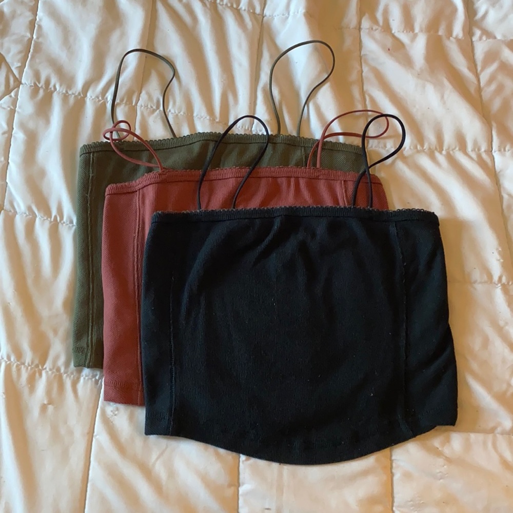 3 Brami Tank Tops from Abercrombie & Fitch